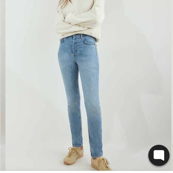 Denim Forum (Aritzia Brand) Yoko High Rise Slim Jeans - Picture 2 of 6